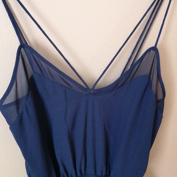 Finders Keepers Dark Blue Jumpsuit - Picture 8 of 11